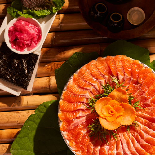cá hồi sashimi