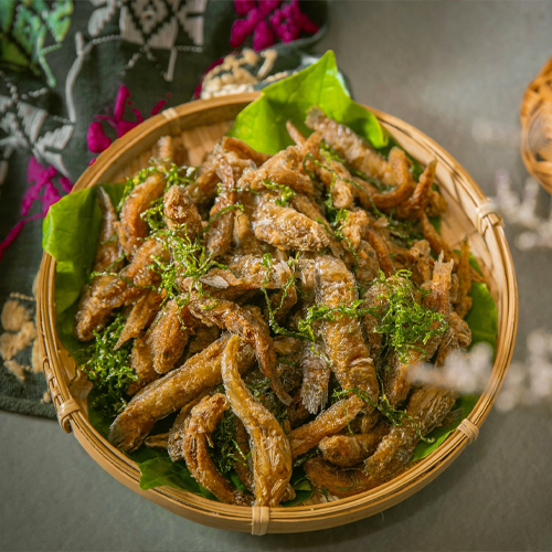 cá suối chiên