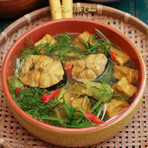cá tầm om chuối đậu
